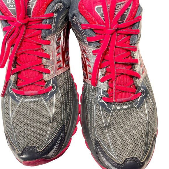Brooks Glycerin 14 Womens Running Shoes Gray Pink Cushioning Size 9.5 Lightweigh - Picture 11 of 16